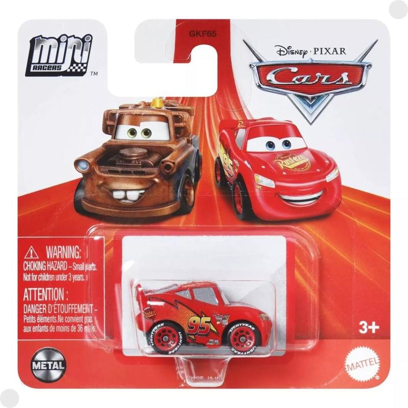 Carrinho Miniatura Relãmpago Mc Queen Disney Mini Racers - Mattel